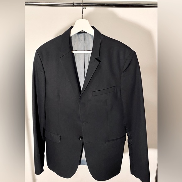 Zara Suits & Blazers Zara Men Black 3piece Slim Fit Suit Poshmark